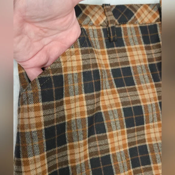 Dolce & Gabbana Plaid Skirt SZ 44 ITÀLY NEW